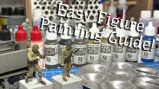 How to paint 1/35 US Infantryman Italy Campaign 1943