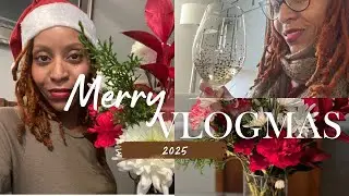 VLOGMAS'25|Easy Christmas DIY Centerpieces #capricornseason  #diychristmas #foryouvlog #roadto1k 