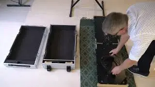 Wernick Folding 3 Octave Xylosynth XS7fs-3BB setting up and packing down.