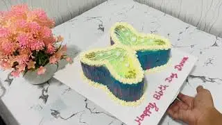 Butterfly cake icing  🥰 