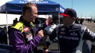 Townsend Bell at Red Bull Global RallyCross Media Day