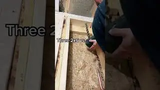 Crazy drill! Going through 3 pieces of 2x6 in under 10 seconds #diy #sealcoating  #asmr #business