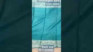 Chhattisgarh Handlooms pure kosa printed saree tribal print saree booking no 8871339486