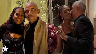 Barack & Michelle Obama Show PDA In Valentine&rsquo;s Day Tributes