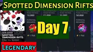 Spotted Dimension Rifts Side Quest Day 7 MCOC Legendary Difficulty &bull;&bull; October 2022