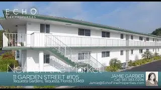 On The Market: 11 Garden Street #105, Tequesta, FL 33469