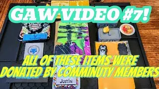 GAW VIDEO #7! A bunch of DOPE EDC gear & accessories donated by AMAZING community members! #edc #GAW