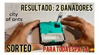 Resultado SORTEO City of Ants, dos ganadores