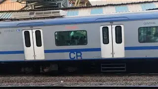 Mumbai AC  Local Train* CSMT To Ambernath* Arrived on Ulhasnagar