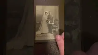 World war 1 German wedding photo in uniform 1910-1916