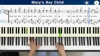 Mary's Boy Child | Piano cover | Linh Nhi