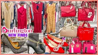 🤩BURLINGTON NEW FINDS‼️DESIGNER HANDBAGS PURSE SHOES & DRESSES FOR LESS‼️SHOP WITH ME❤︎
