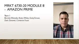 Amazon Prime Final Presentation - Team 1
