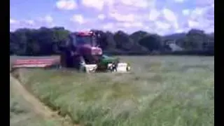 Old 5140 mowing
