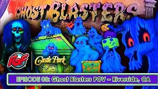 Ghost Blasters Ride POV 6K 360 &ndash; Castle Park Riverside, CA &ndash; Episode 08