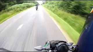 ON TEST LA KAWASAKI Z650 EN FULL ! J'AURAI PAS CRU M'AMUSER AVEC !!! Z650 vs 690 DUKE ! ESSAI #7
