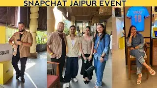 Snapchat Event Jaipur 2025 | Full Highlights & Experience😍 @SuyashVlogs @OfficialSnapchat 
