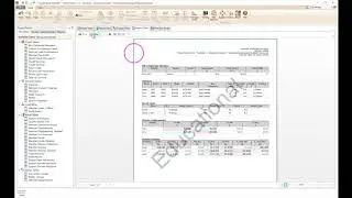 Setting Up an IES Visual Analysis Report Table
