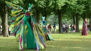 kleines Fest im gro&szlig;en Garten 2013. Famous small art festival.