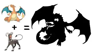 Pokemon Fusion #35: Charizard x Houndoom