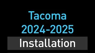 Protect-X Smart Sensor System - Tacoma ( 2024 - 2025 ) Installation Video