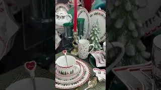 Christmas Table setup Ideas🎅🤶 #viral #christmas #trending #shortvideo