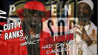 Ninjaman played major role in cutty ranks career #dancehall #jamaicaregg aedancehall #ninjaman