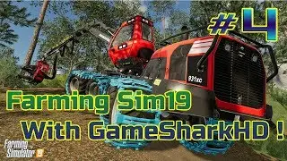 | Farming Simulator 19 | Going nuts with high-end equipment ft. GameSharkHD