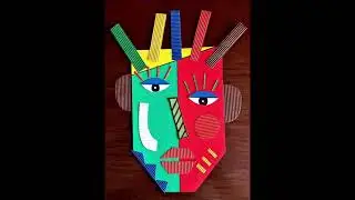 M&aacute;scara Cubista 6&deg;s ABC