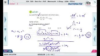 Mavi Set Matematik 3 - Diziler - 3 📏