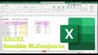 EXCEL - Función Si.Conjunto