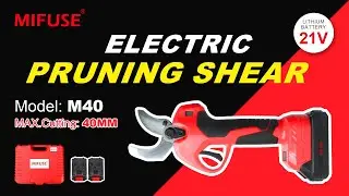 MIFUSE Electric Pruning Shear M40 Unboxing [Brushless motor/40MM]