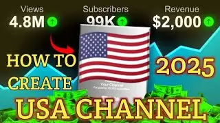 How to create content for USA channel |USA Audience ko kesy target kre| yt automotion 2025 #viral 