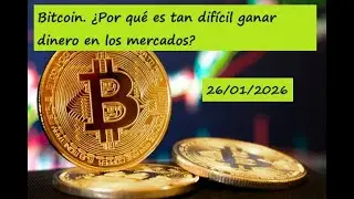 Bitcoin. &iquest;Por qu&eacute; es tan dif&iacute;cil ganar dinero en los mercados?
