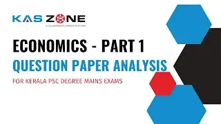 Economics - Part 1 of Kerala PSC Question Paper Analysis
