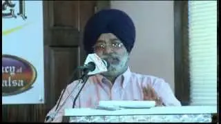 GURCHARANJIT SINGH LAMBA  - SRI DASAM GRANTH SEMINAR, NEW YORK