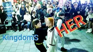 《BlockB_HER》20190426#KingdomS(킹덤즈) 홍대버스킹 20190426_213656 #SnowHorse