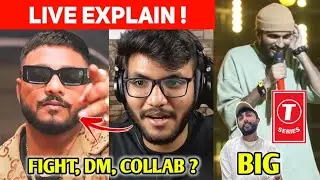 DANK RISHU LIVE EXPLAIN HIS CONTROVERSY WITH RAFTAAR | BELLA BIG NEWS | HUSTLE 2.0 IN T SERIES