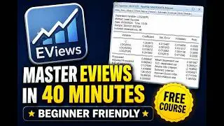 Eviews Tutorial for Beginners