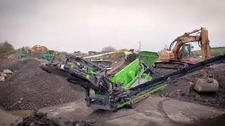 EvoQuip Colt 1000 Scalper Screen working at the EvoQuip Experience Day