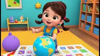 Adventure Girl Lost Her Map | Funny and Cute Kids Nursery Rhyme Animation