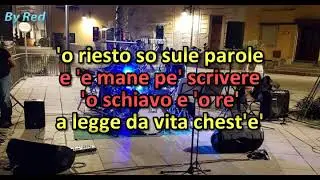 Nino D'Angelo O schiavo e ò re karaoke