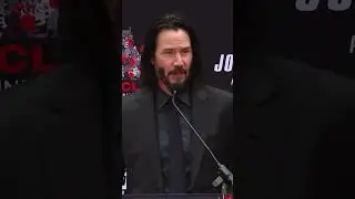 Keanu being humble about his success #keanureeves #movie #speech #humble #success #shorts