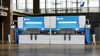 How Does HARSLE SyncBend Tandem Press Brake Machine Work