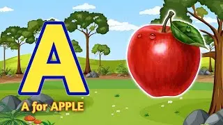 ABC phonics song | A For Apple | nursery rhymes kids learning alphabet song #aforapple