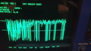 PPG Waveterm A with USB HxC Floppy Emulator and Load Sample