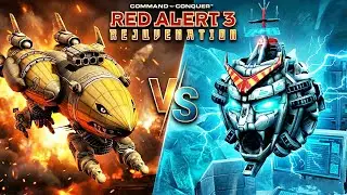 WHEN GIANTS FIGHT ⚡ | Red Alert 3 Rejuvenation Extreme Battle