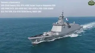 Korean  Navy's new Missile Frigate Daegu Class FFG-II