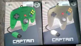 Unboxing 2 Hyperkin Captain N64 Controllers!