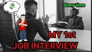 My First Job Interview 😅 | Personal Story time